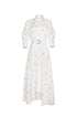 Camellia and Lilies Dress Ivory